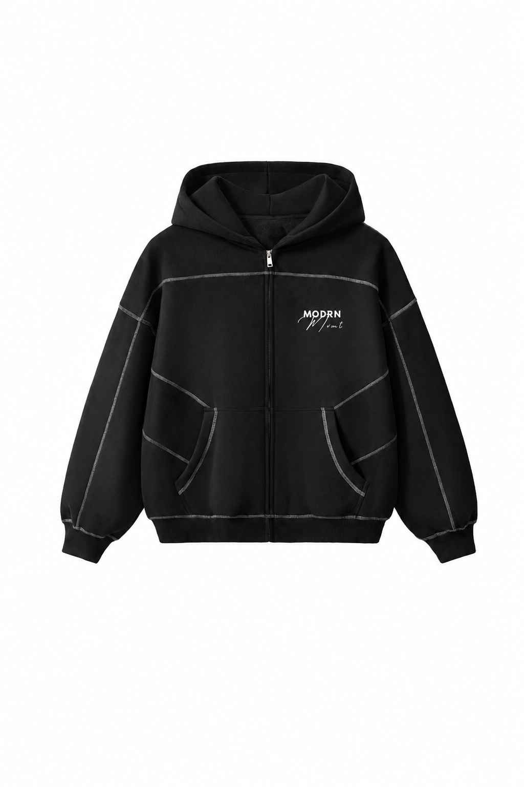 Oversized Black Hoodie